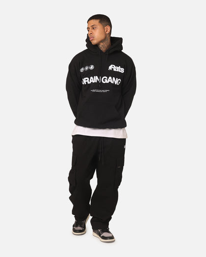 Rats Get Fat Drain Gang Hoodie Black