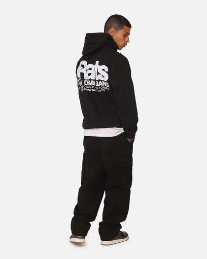 Rats Get Fat Drain Gang Hoodie Black