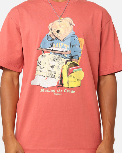 Market Making The Grade Bear T-Shirt Berry