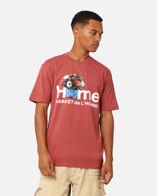 Market Smiley Market De L'Homme T-Shirt Berry