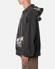 MNML Destroyed Painter Hoodie Vintage Black