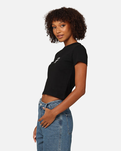 Stüssy Women's 8 Ball Corp Relaxed T-Shirt Black