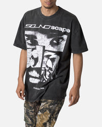 MNML Soundscape T-Shirt Washed Black