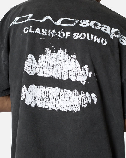 MNML Soundscape T-Shirt Washed Black
