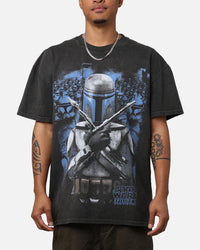 Star Wars Episode II '02 Heavyweight Vintage T-Shirt Black Wash