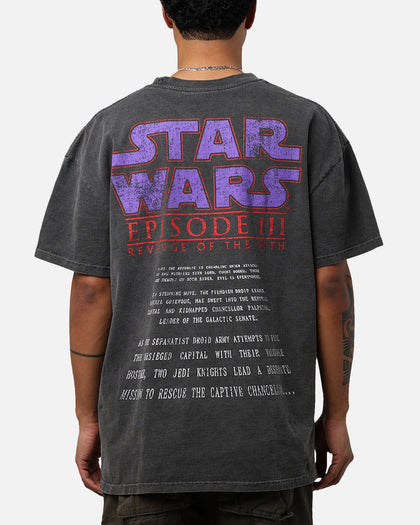 Star Wars Episode III '05 Heavyweight Vintage T-Shirt Black Wash