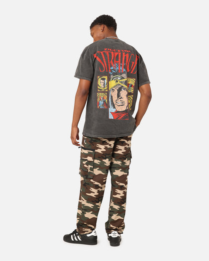 Marvel Doctor Strange Heavyweight Vintage T-Shirt Black Wash