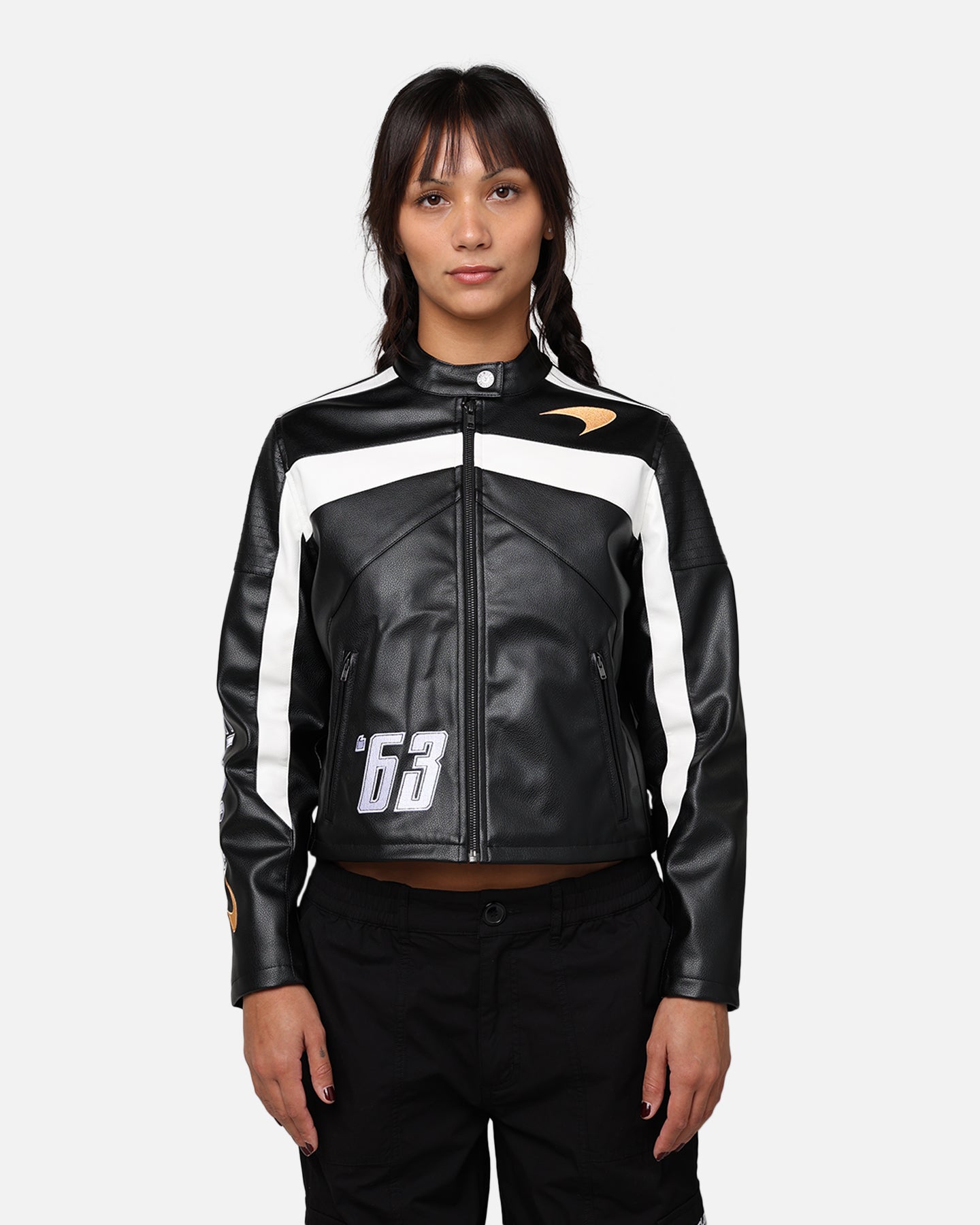 We Are The Wild Collective X McLaren Women's Crop Racing Jacket