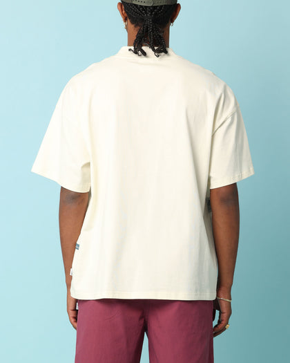 Carré Patchwork Oversized T-Shirt Off White