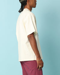 Carré Patchwork Oversized T-Shirt Off White
