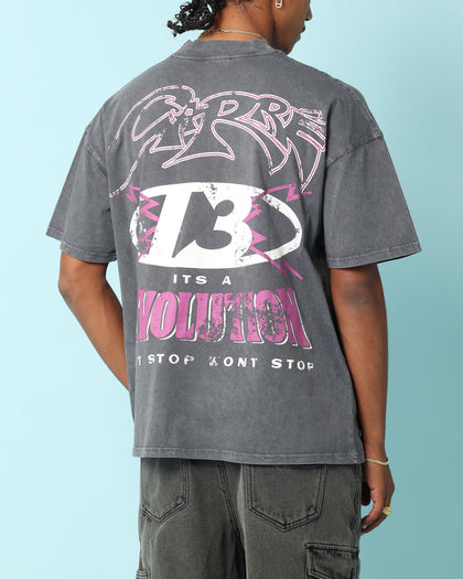 Carré Revolution 13 Oversized T-Shirt Vintage Black