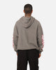 Loiter Wave Break Vintage Hoodie Charcoal