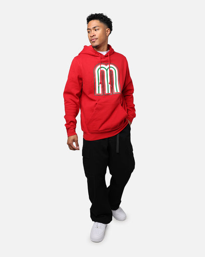 New Era Mexico National Baseball Team World Baseball Classic Hoodie Scarlet