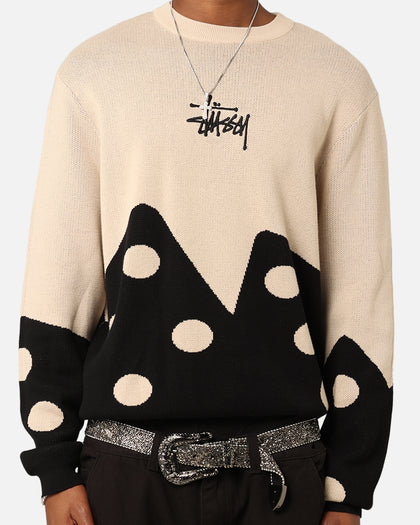 Stüssy Dice Sweater Natural