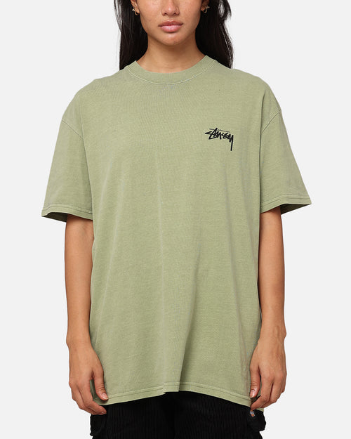 Stüssy Fuzzy Dice T-Shirt Pigment Artichoke