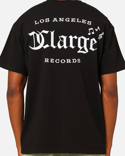 X-Large Records Heavyweight T-Shirt Black