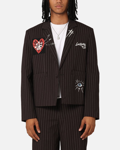 Loiter Heartache Blazer Pinstripe