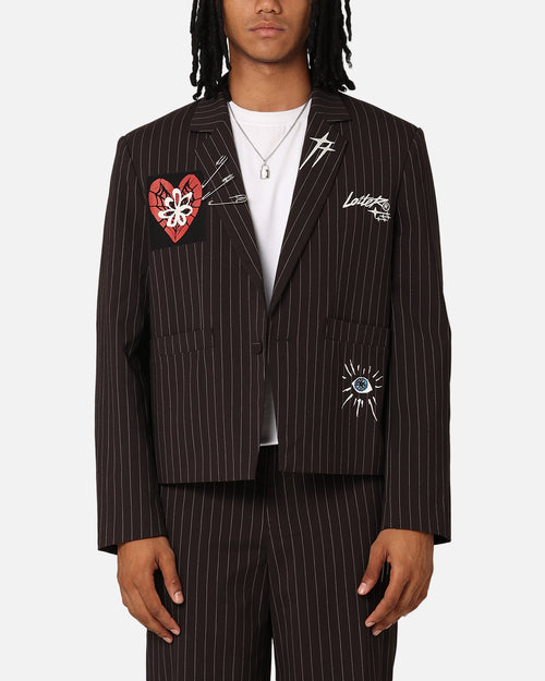 Loiter Heartache Blazer Pinstripe