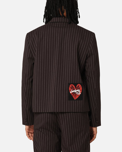 Loiter Heartache Blazer Pinstripe