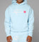 Loiter Hybrid Hoodie Light Blue