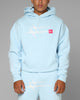 Loiter Hybrid Premium Hoodie Light Blue