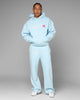 Loiter Hybrid Premium Hoodie Light Blue