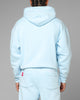 Loiter Hybrid Premium Hoodie Light Blue