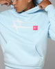 Loiter Hybrid Premium Hoodie Light Blue