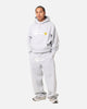 Loiter Hybrid Premium Hoodie Grey Marle