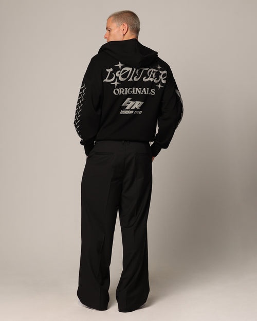 Loiter Instinct Hoodie Black