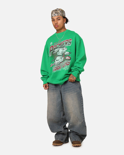 Mitchell & Ness South Sydney Rabbitohs 2014 Grand Final Crewneck Green