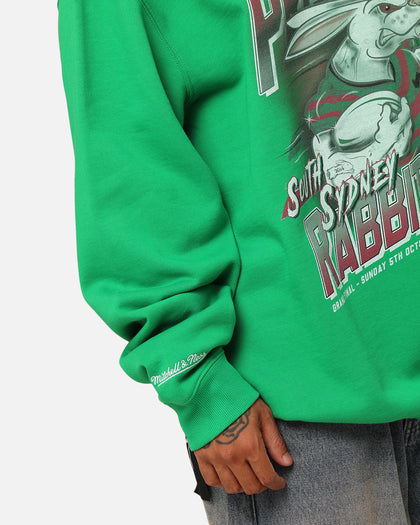 Mitchell & Ness South Sydney Rabbitohs 2014 Grand Final Crewneck Green