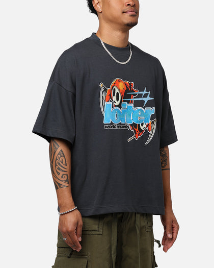 Loiter Elevate Box T-Shirt Charcoal