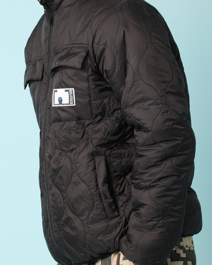 Carré Digi Sherpa Reversible Jacket Black/Camo
