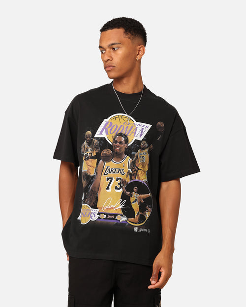 Mitchell & Ness Los Angeles Lakers Dennis Rodman Player T-Shirt Black