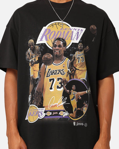 Mitchell & Ness Los Angeles Lakers Dennis Rodman Player T-Shirt Black