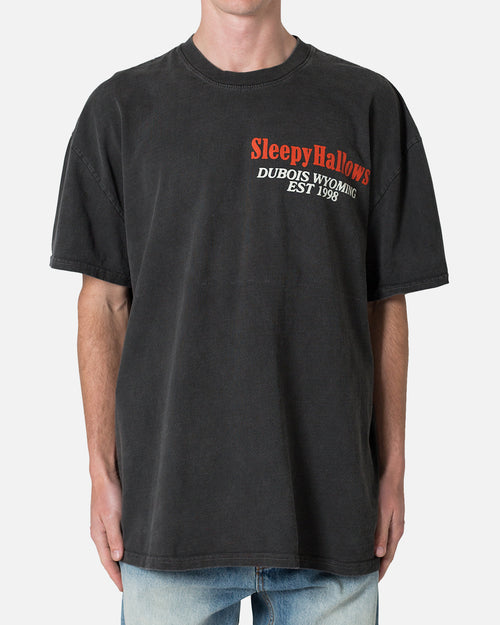 MNML Neon Cowboy T-Shirt Washed Black