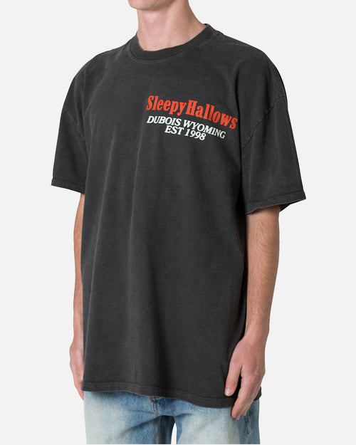 MNML Neon Cowboy T-Shirt Washed Black