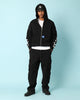 Carré Rosebowl Zip Up Hoodie Black