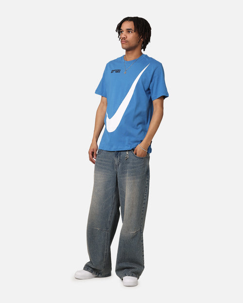 Nike Sportswear Big Swoosh T-Shirt Star Blue