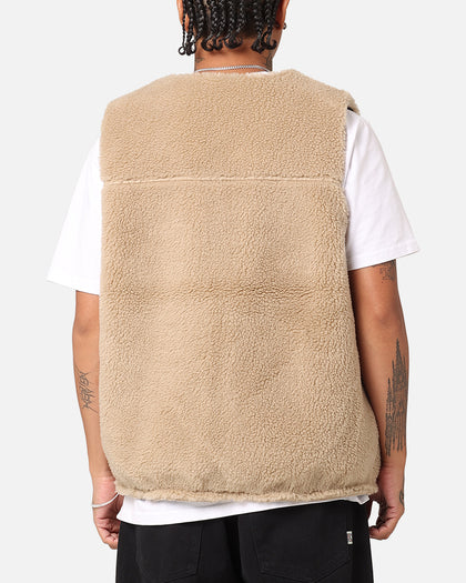 Nike Sportswear Sherpa Reversible Vest Khaki/Black