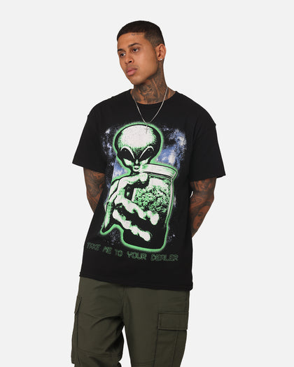 73Studio 420 Alien T-Shirt Black
