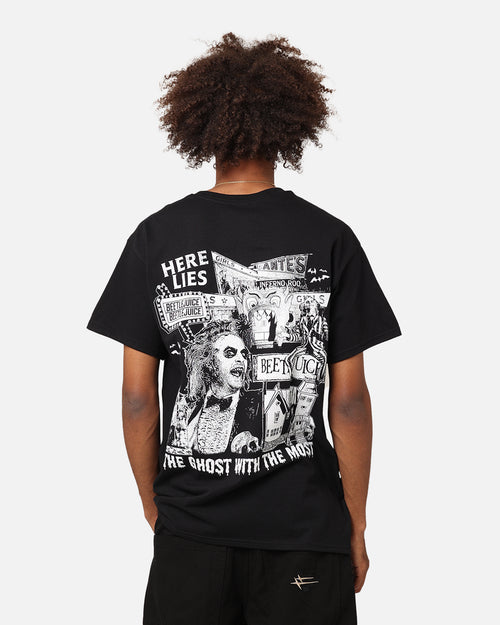 Goat Crew X Beetlejuice Beetlejuice Noir T-Shirt Black