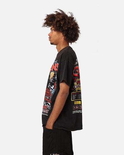 Goat Crew X Gremlins Gremlins Obey Vintage T-Shirt Black Wash