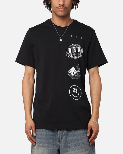 Jordan Brand Logo Stack T-Shirt Black/White
