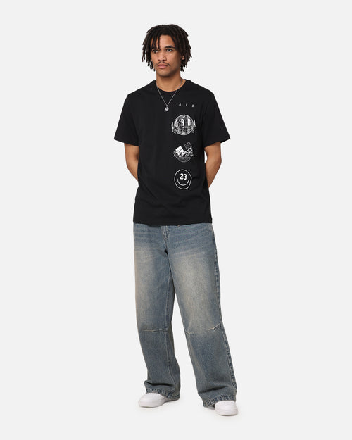 Jordan Brand Logo Stack T-Shirt Black/White