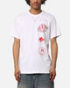 Jordan Brand Logo Stack T-Shirt White/Gym Red