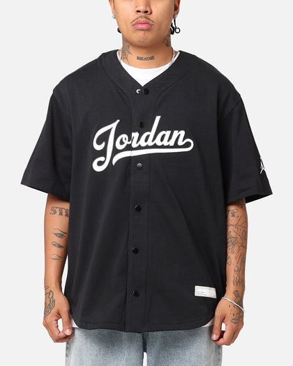 Jordan Flight MVP Statement Baseball Top Black/White