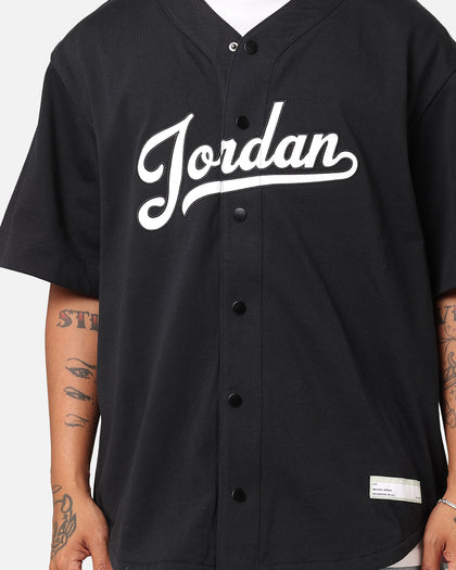 Jordan Flight MVP Statement Baseball Top Black/White