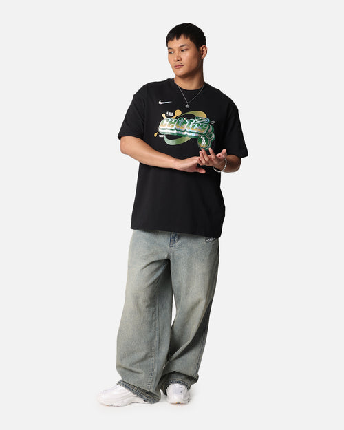 Nike Boston Celtics NBA Max90 Courtside T-Shirt Black